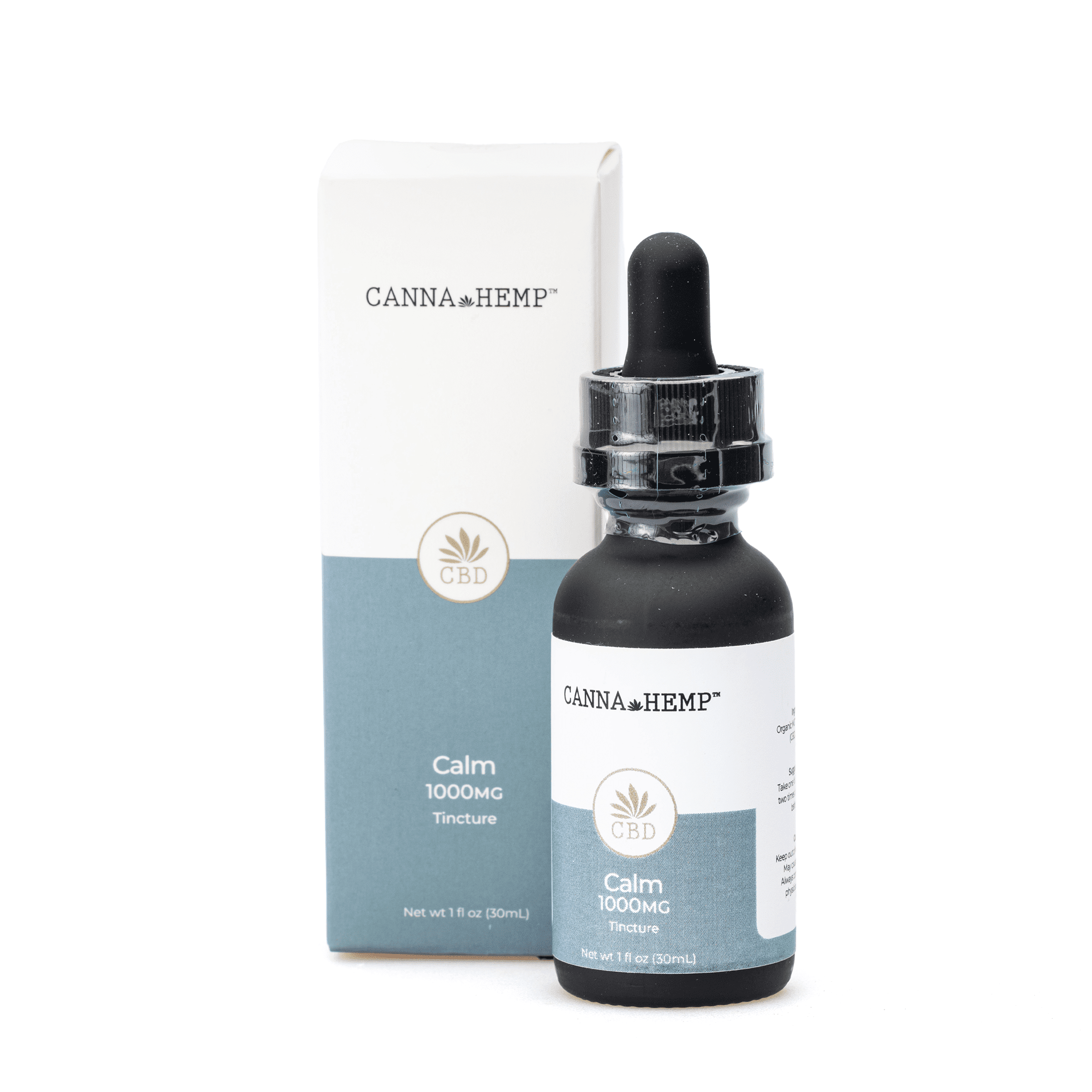 Canna Hemp Calm Tincture (1000 mg CBD) - Combo