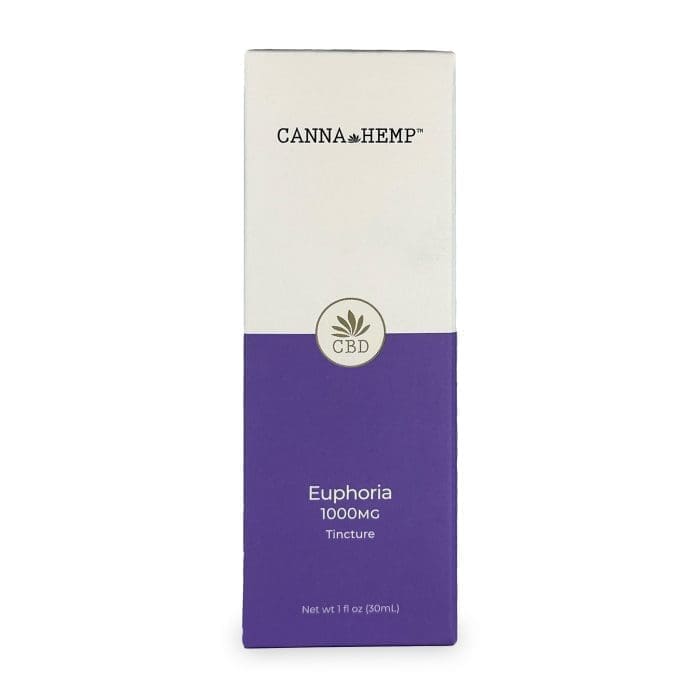 Canna Hemp Euphoria Elixir Plus (1000 mg CBD) Box front