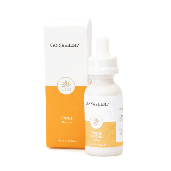 Canna Hemp Focus Tincture (1000 mg CBD) - Combo