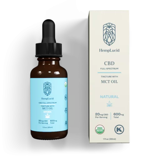 HempLucid Full-Spectrum CBD Tincture in MCT Oil (600 mg CBD)