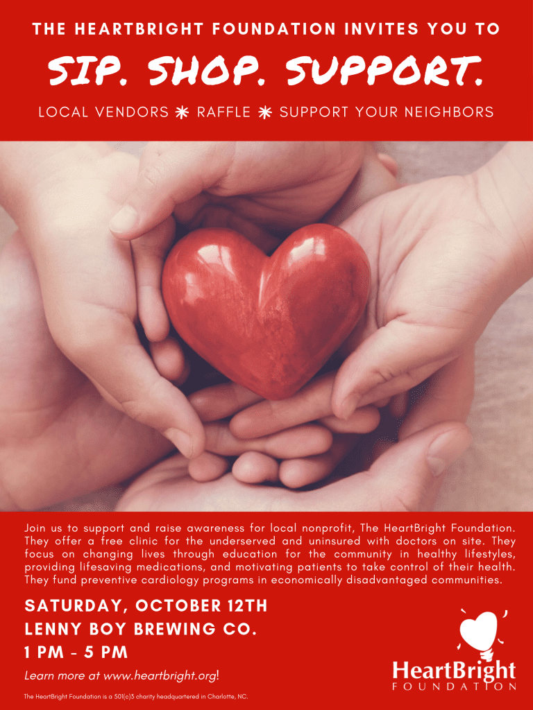 Heartbright Event Flyer