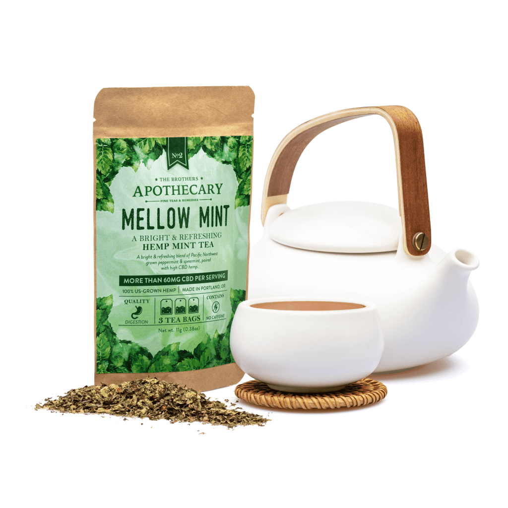 The Brothers Apothecary Mellow Mint Hemp CBD Tea - Combo 2