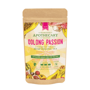 The Brothers Apothecary Oolong Passion Hemp CBD Tea - Bag Front