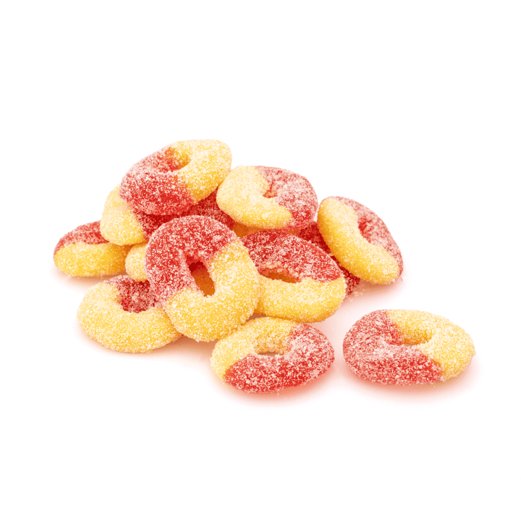 CannaBuddy Delta 8 Peach Rings (300 mg Total Delta 8 THC) - Image 4