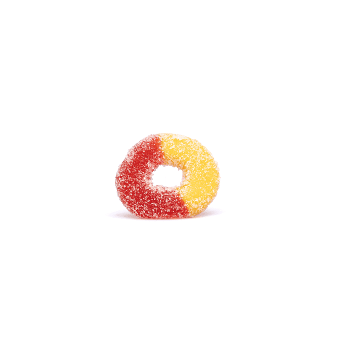 CannaBuddy Delta-8 Peach Rings (600 mg Total Delta-8-THC) - Single