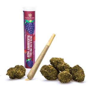 Shop PharmaCBD Delta-8-THC Infused Blackberry Haze Pre-Rolls