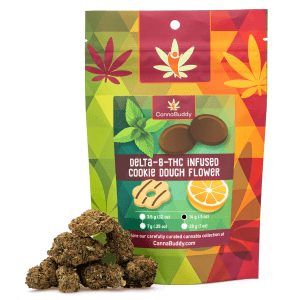 Delta 8 THC Infused Flower - Cookie Dough - 14g