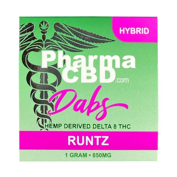 PharmaCBD Delta 8 Dabs - Runtz (1 gram Delta 8 THC) - Image 3