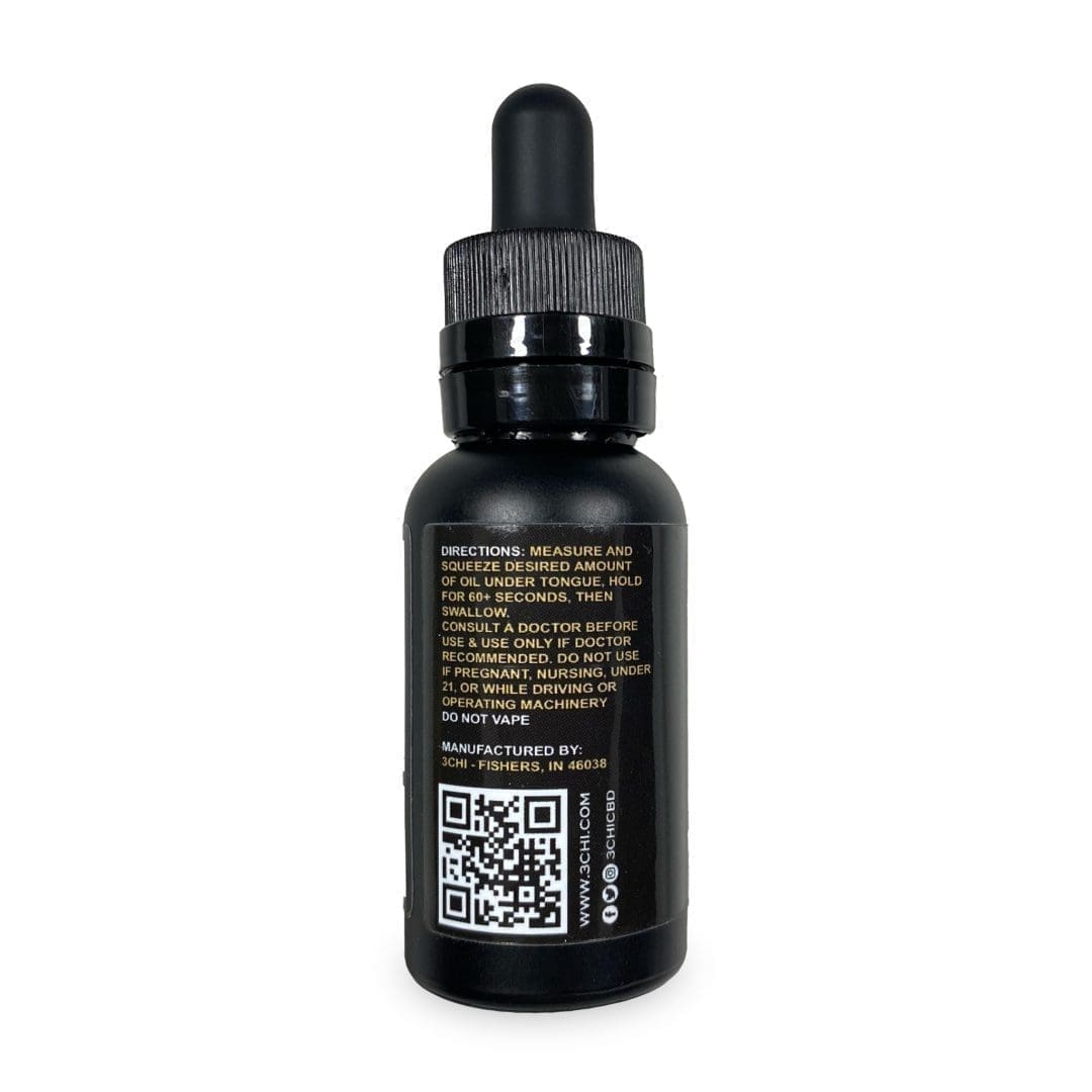 3Chi Delta-8 Comfortably Numb Tincture (600 mg Delta-8-THC, 600 mg CBN, 60 mg CBC) B