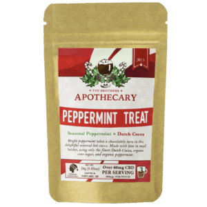 The Brothers Apothecary Peppermint Treat CBD Hot Cocoa - Front