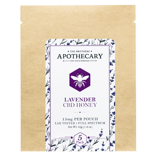 The Brothers Apothecary Lavender CBD Honey Front