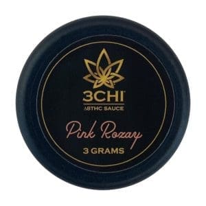 3Chi Delta 8 Dabs Sauce - Pink Rozay (1 or 3 grams Delta 8 THC) - Image 2