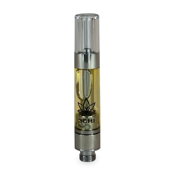 3Chi Delta 8 THC Vape Cartridge with Botanical Derived Terpenes - Pineapple Express - Image 2