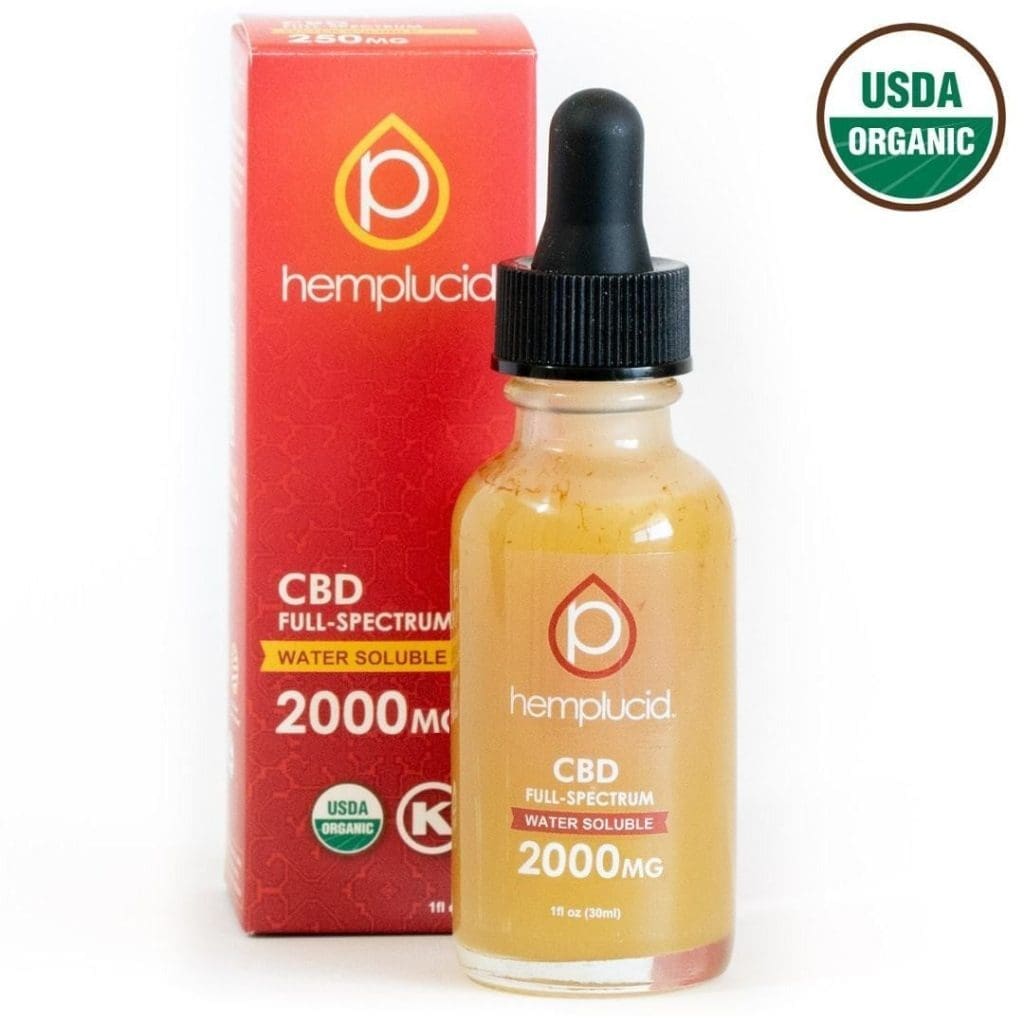 HempLucid Tincture Water Soluble (2000 mg CBD)