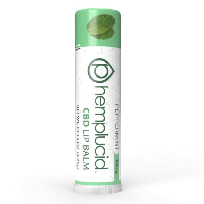 Hemplucid Full-Spectrum CBD Lip Balm - Peppermint