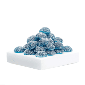 Urb Delta 9 THC Gummies - Sour Blueberry (350 mg Total Delta 9 THC) - Pile