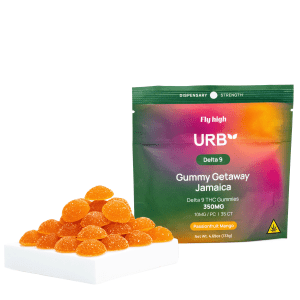 Urb Delta 9 THC Gummies - Passionfruit Mango (350 mg Total Delta 9 THC) - combo