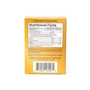 3Chi Delta-9-THC Flavored Drink Enhancer – Margarita - Box Back