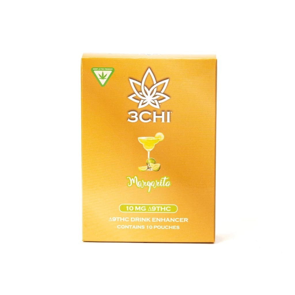 3Chi Delta-9-THC Flavored Drink Enhancer – Margarita - Box Front