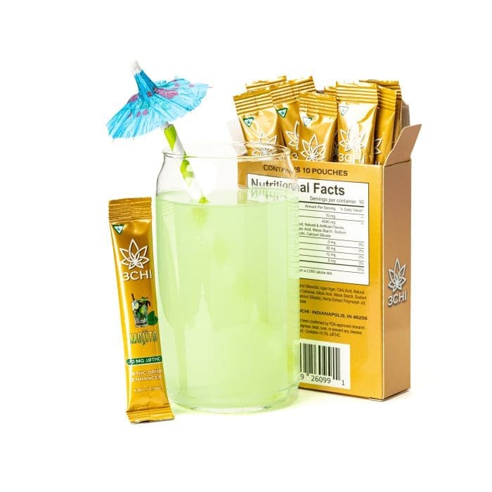 3Chi Delta-9-THC Flavored Drink Enhancer – Mojito - Combo
