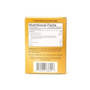 3Chi Delta-9-THC Flavored Drink Enhancer – Pink Lemonade - Box Back