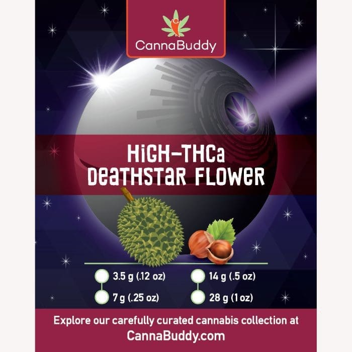 THCa Flower Deathstar - Label