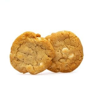 Snapdragon Delta 9 Live Resin and CBD White Chocolate Macadamia Cookies - Detail