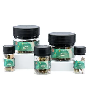 THCa Flower Wedding Cake - Jars Group Shot