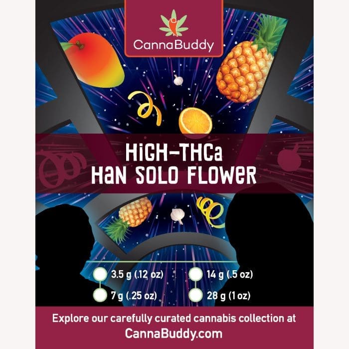 THCa Flower Han Solo - Label