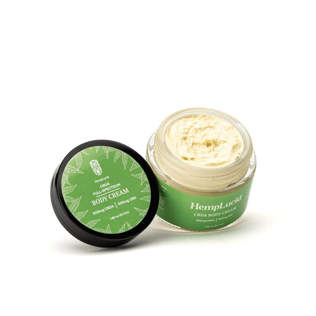 HempLucid - CBDA Body Cream - Product