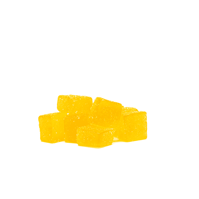 Kush Kube - Delta 9 _ CBD Gummies - Pina Colada - Pile