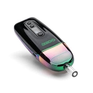 Oooze Flare Dry Herb Vaporizer - Rainbow - Battery