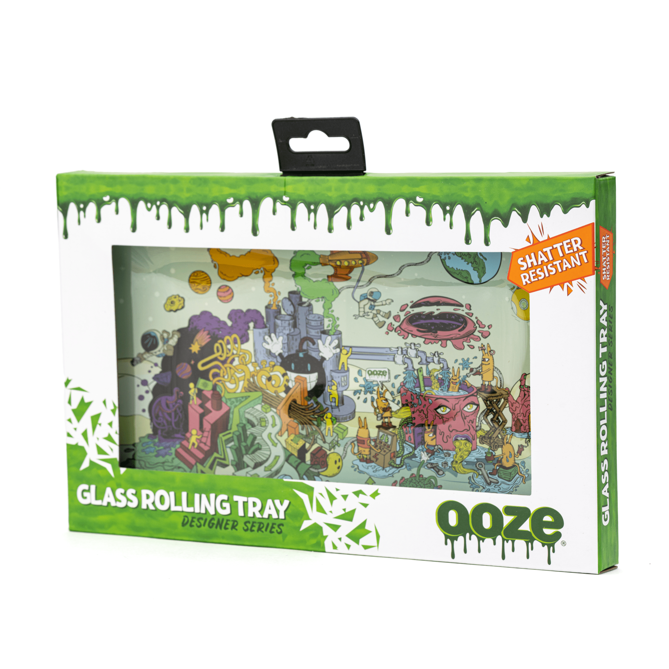 Ooze Shatter Resistant Glass Rolling Tray - Imaginarium - Image 2