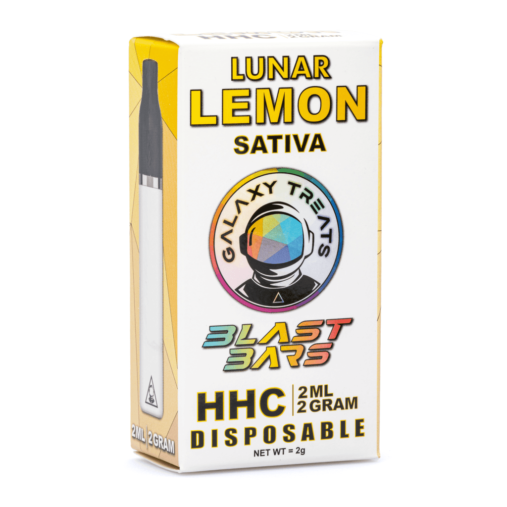 Galaxy Treats HHC Disposable Vape Pen - Lunar Lemon (2 grams) - Image 2