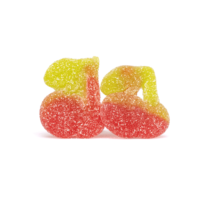 CannaBuddy Delta 8 / Delta 9 Cherry Sours (40 mg Delta 8 THC + 40 mg Delta 9 THC Total) - Image 4