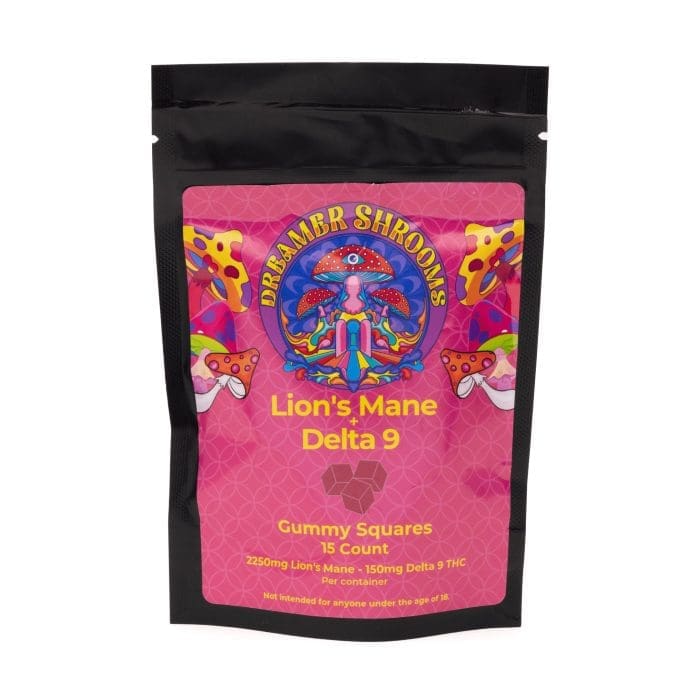 Dreamer Shrooms Lion's Mane + Delta 9 THC Gummies - 15 Count - Image 2