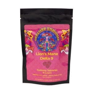 Dreamer Shrooms Lion's Mane + Delta 9 THC Gummies - 15 Count - Image 2