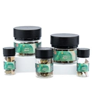 THCa Flower Blue Dream - Jars Group Shot