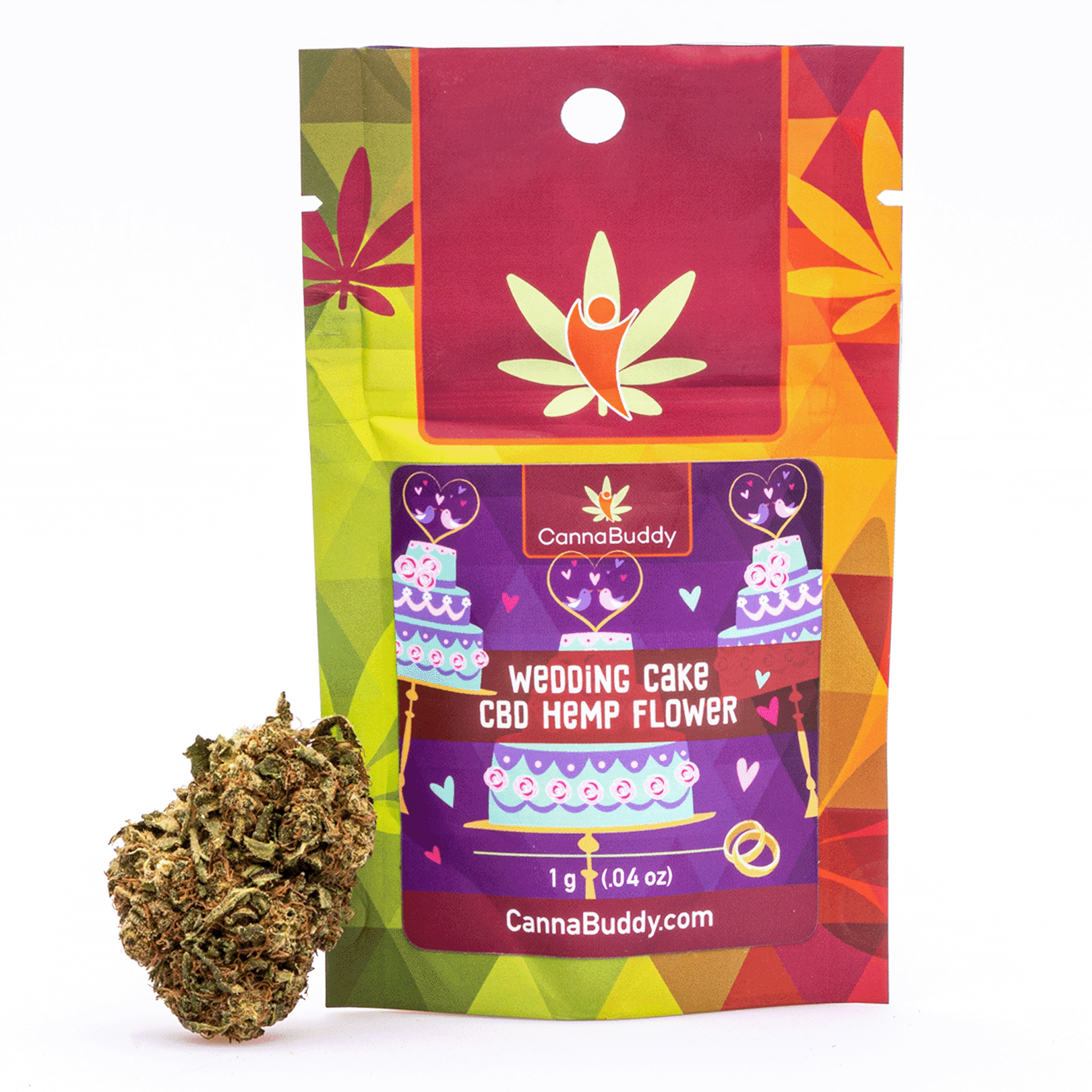 CBD Flower - Wedding Cake - 1g