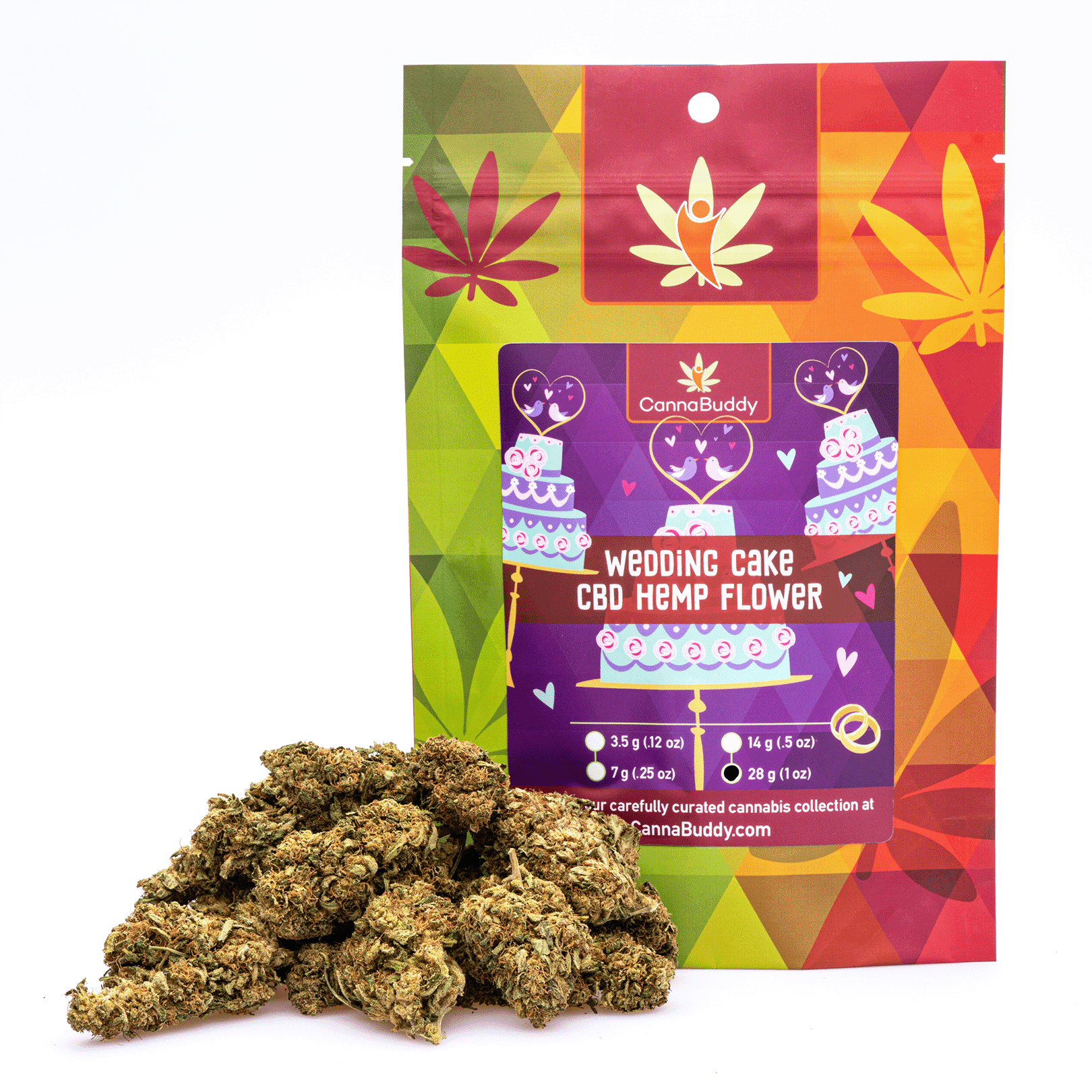 CBD Flower - Wedding Cake - 28g