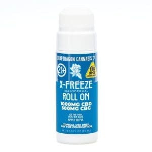 Snapdragon Pain Relief X-Freeze Roll On (1500 mg CBD) - tube front