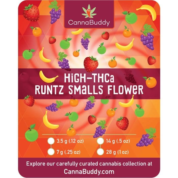 THCa Flower Runtz Smalls - Label