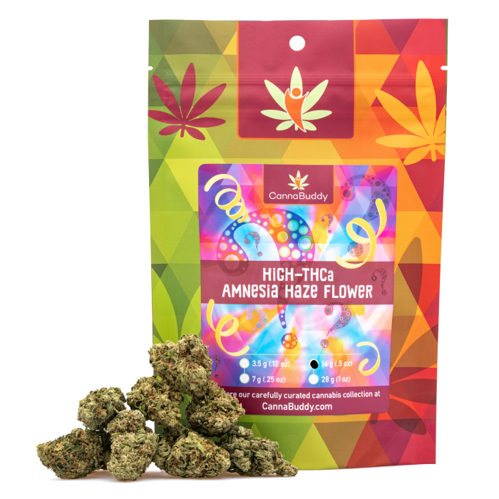 THCa Flower Amnesia Haze - 14g