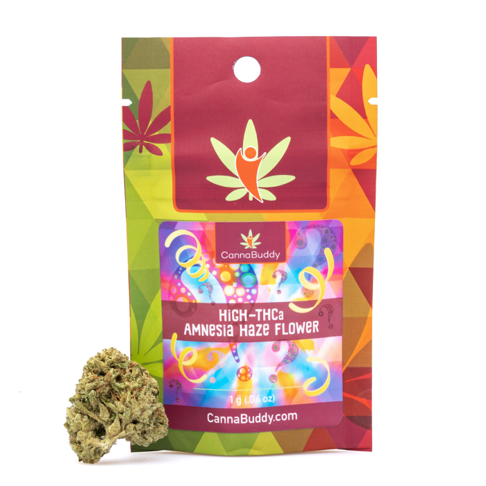 THCa Flower Amnesia Haze - 1g
