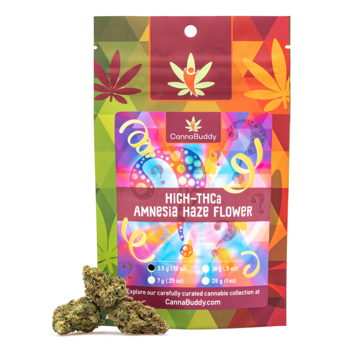 THCa Flower Amnesia Haze - 3.5g