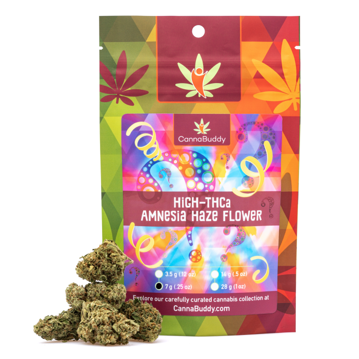 THCa Flower Amnesia Haze - 7g