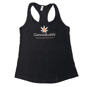 CannaBuddy Tank Top - Women's - Black - Front