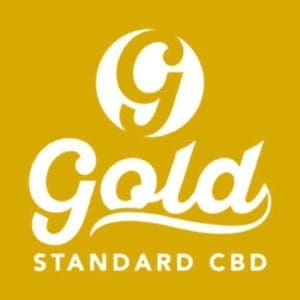 Gold Standard CBD logo - gold