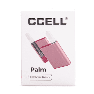 CCELL Palm Vape Battery - Rose Gold with Pink Frame - Box Front