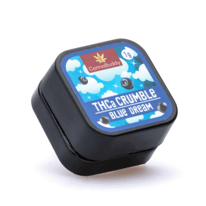 CannaBuddy THCa Crumble - Blue Dream (1 gram) - Jar Front
